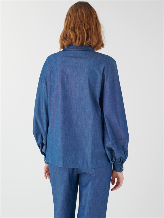 Dea Kudibal Cassandria Skjorte, Chambray Blue 